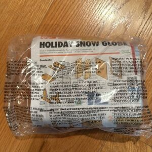 Home Depot Holiday Snow Globe